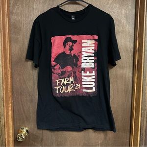Luke Bryan Farm Tour Short Sleeve Shirt Large